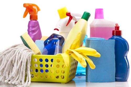 Domestic cleaner working in a family home near Turnham Green in Chiswick