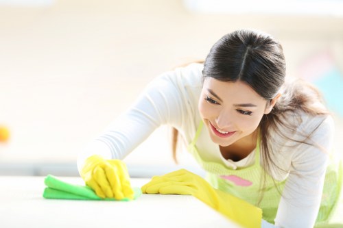 Deep cleaning of tile and grout flooring in Chiswick