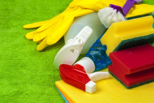 Professional after builders cleaning process in a Chiswick property