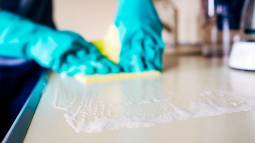 Freshly cleaned carpet in a Chiswick home or business